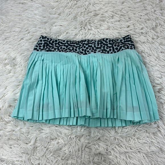 Lululemon Pleat To Street Skirt II Tranquil Blue / Ace Spot Tranquil Blue Black - Picture 1 of 7